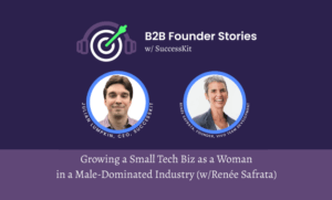 Featured image for the blog post titled Growing a Small Tech Biz as a Woman in a Male-Dominated Industry (w/Renée Safrata) [PODCAST]