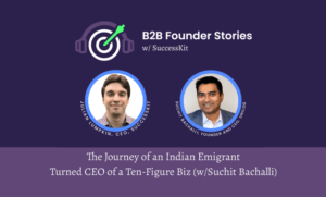 Featured image for the blog post titled The Journey of an Indian Emigrant Turned CEO of a Ten-Figure Biz (w/Suchit Bachalli) [PODCAST]